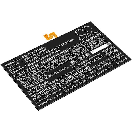 Bsc Preferred Samsung Galaxy Tab S7+ 2020 SM-T975 SM-T976B SM-T976N Tablet Repl. Battery CS-SMT970SL